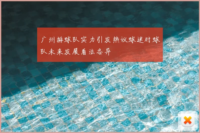 广州排球队实力引发热议球迷对球队未来发展看法各异