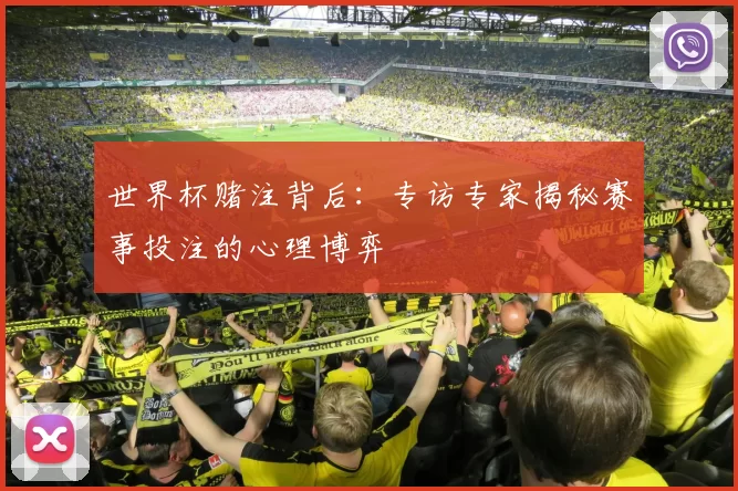 世界杯赌注背后：专访专家揭秘赛事投注的心理博弈