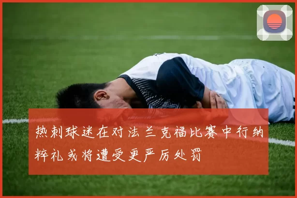 热刺球迷在对法兰克福比赛中行纳粹礼或将遭受更严厉处罚