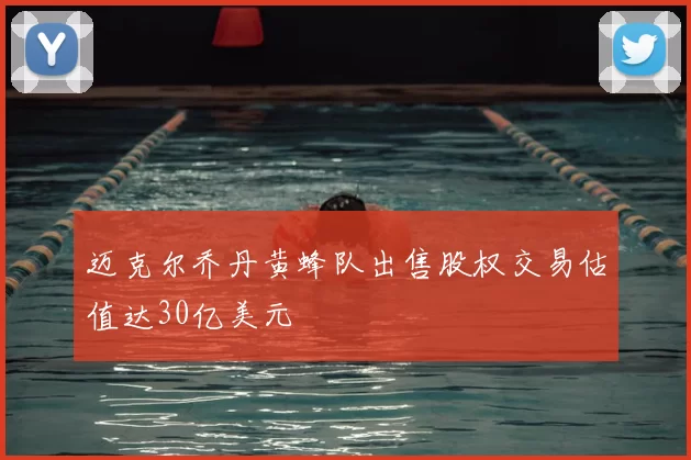 迈克尔乔丹黄蜂队出售股权交易估值达30亿美元