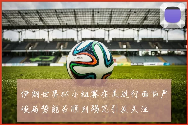 伊朗世界杯小组赛在美进行面临严峻局势能否顺利踢完引发关注