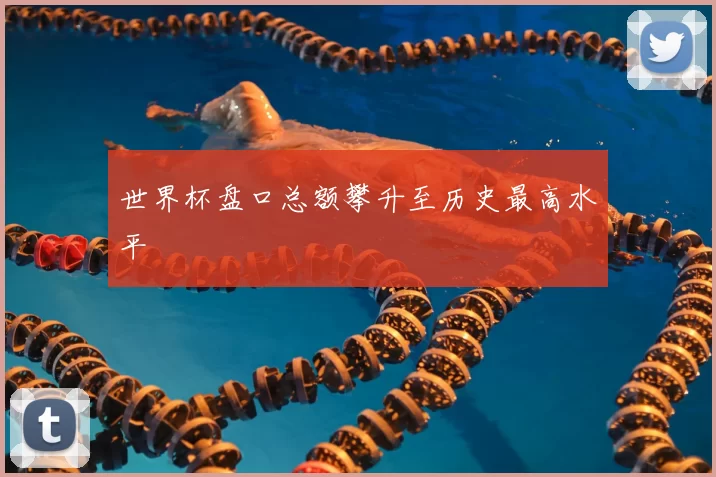 世界杯盘口总额攀升至历史最高水平